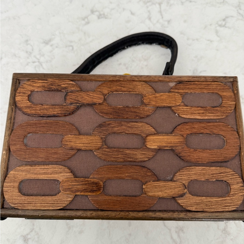 Gaymode Wooden Box purse